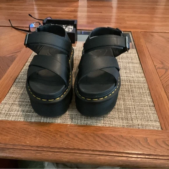 Dr. Martens | Shoes | Dr Martens Black Platform Sandals With  display picture 2